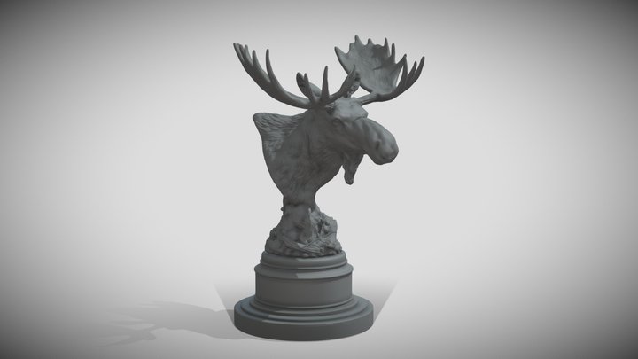 Moose 3D Model
