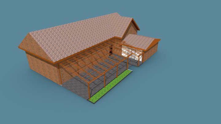 Навес_18 3D Model