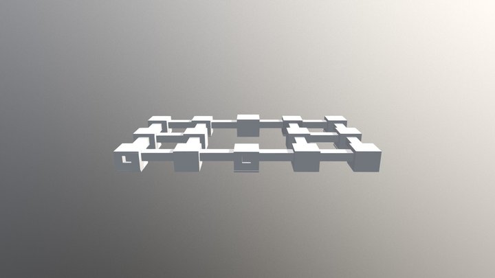 Fnaf 6 Map fbx 3D Model