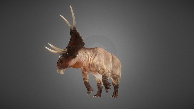 Diabloceratops eatoni 3D Model