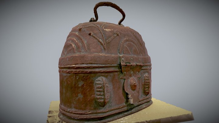 Tartera de Cobre 3D Model