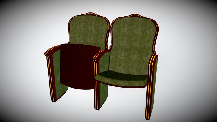 Кресло "Люкс" 3D Model
