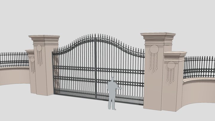 Porton campo 2 3D Model