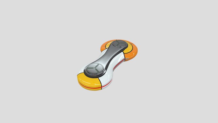 Sonic Riders Zero Gravity: Yellow Tail 3D Model