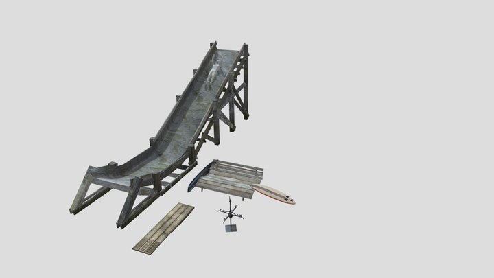 1IGP20_Tanghe_Aaron_texture_2finished porps 3D Model