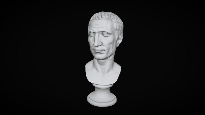 Busto de Julio César 3D Model