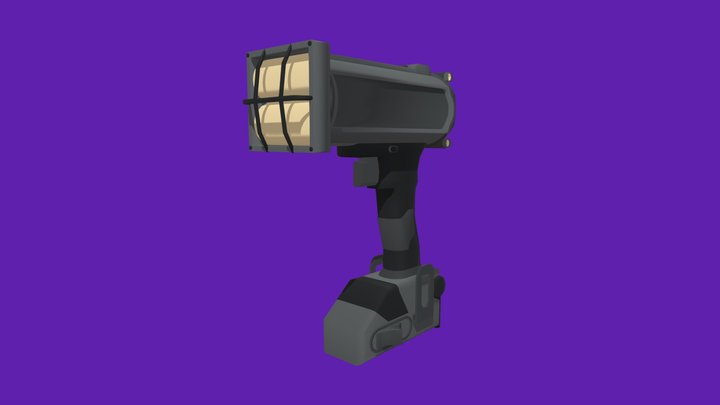 Pressure Flash Beacon 3D Model