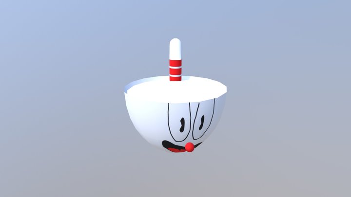 Cuphead 3D Model