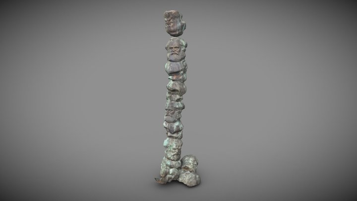 Krzysztof M. Bednarski, Kolumna skończona II 3D Model