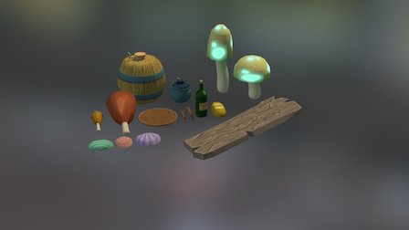 Emmerholt Stuff 3D Model