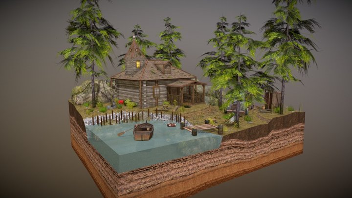 1GGP16_De_Meerleer_Remi_Diorama 3D Model