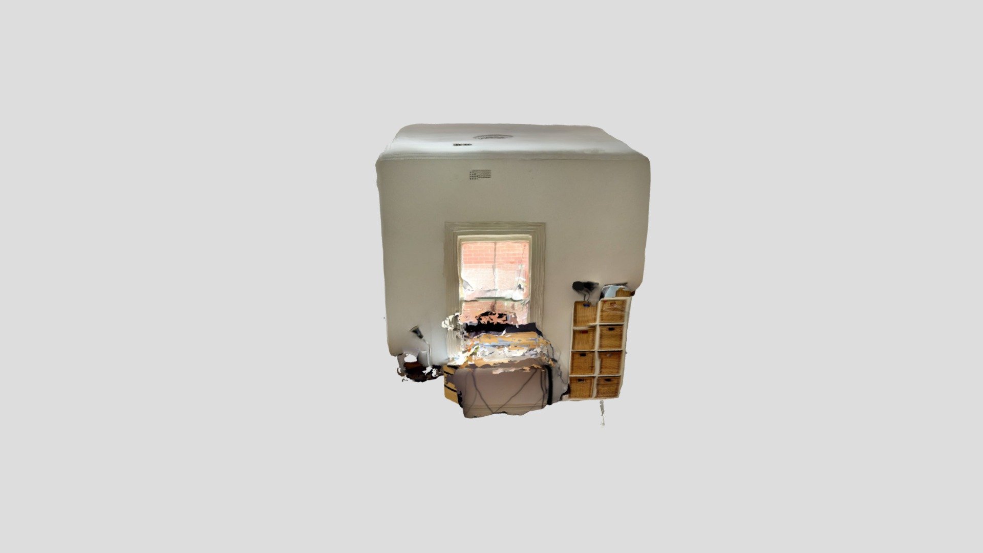 Day 13 - WFH office scan-poly