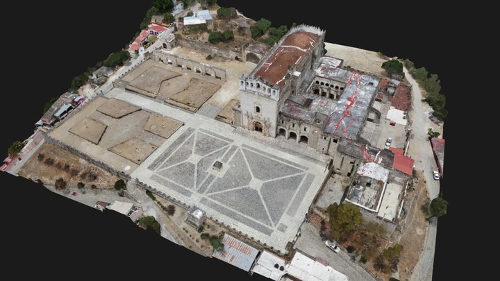 Convento Santos Reyes - Metztitlán 3D Model