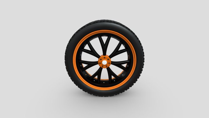 Tyre Modelling Exercise 3D Model