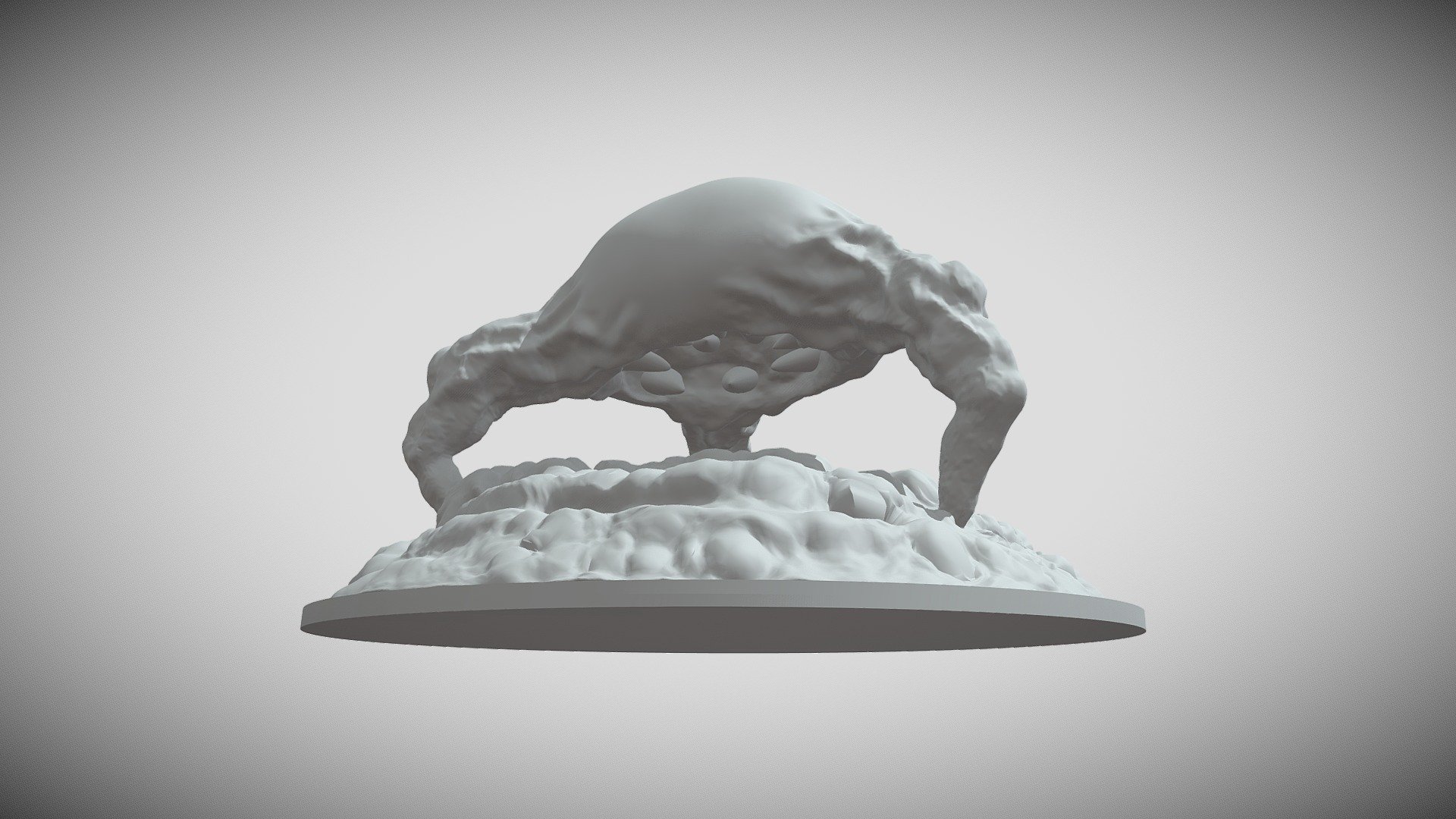 Consternation Crawler Pose 2 3D Print — Sketchfab embed 3D viewer