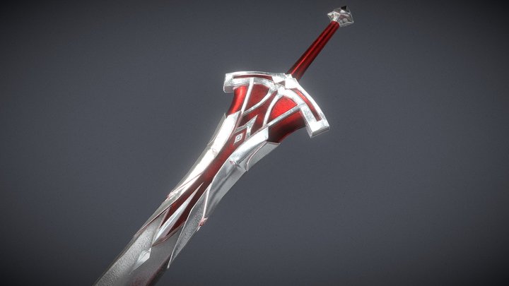 Fate/Apocrypha Mordred sword 3D Model
