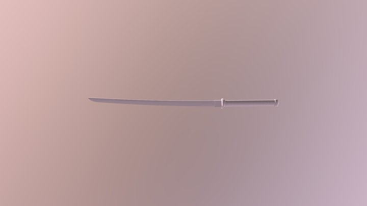 Sword Yamat 3D Model