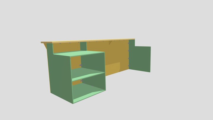 Bar Momoko Bez Lodowki 3D Model
