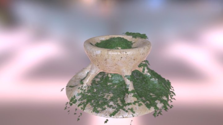 Old Fountain 3D Model