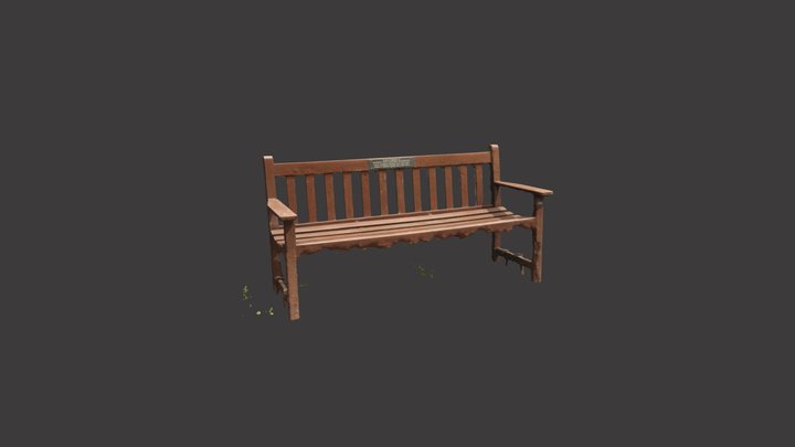 Bench 3D Model
