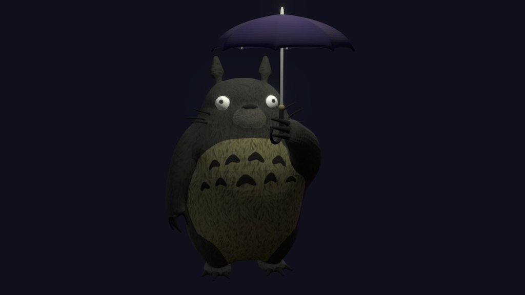 Totoro Download Free 3d Model By Xolotl Mx Xolotl Mx 9b9e7ae Sketchfab