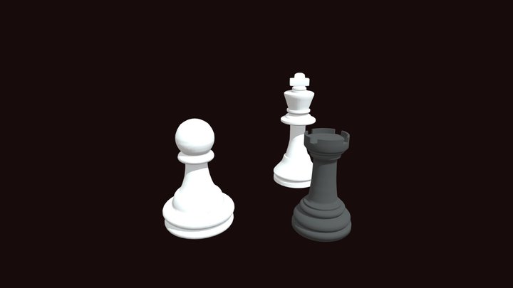 3D chess game pieces 1269662 Vector Art at Vecteezy