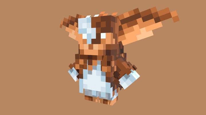 Gizmo - Gremlin | Low-poly 3D Model
