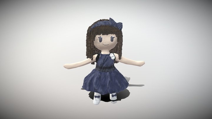 Doll Realistic 3D Model