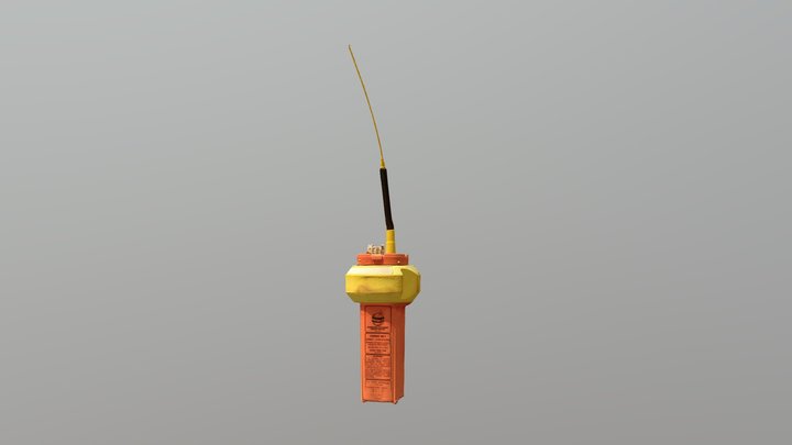 Raadiopoi / EPIRB "KANNAD 406 F" 3D Model