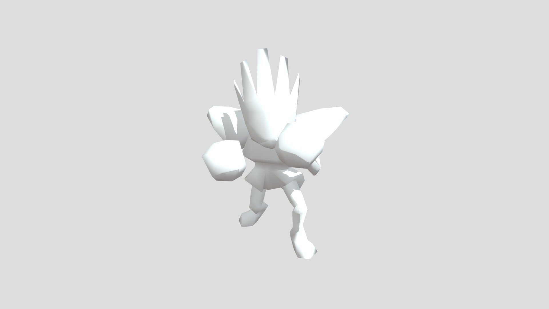 Hitmonchan - Download Free 3d Model By Aunpiz [9ba3f16] - Sketchfab