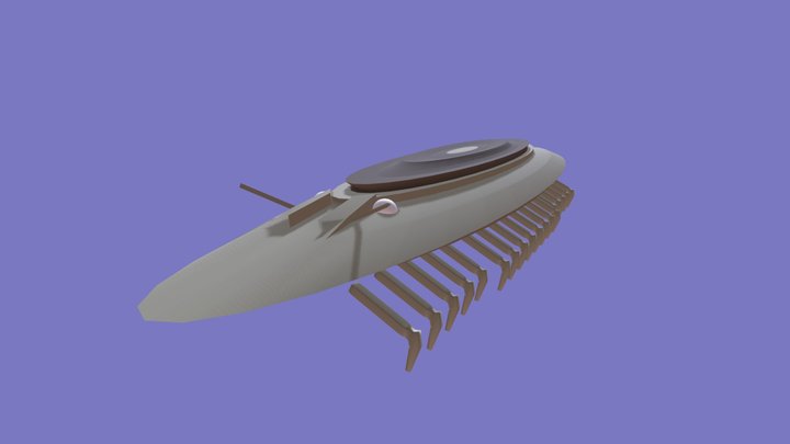 Levithan Isopod Low-Poly Free