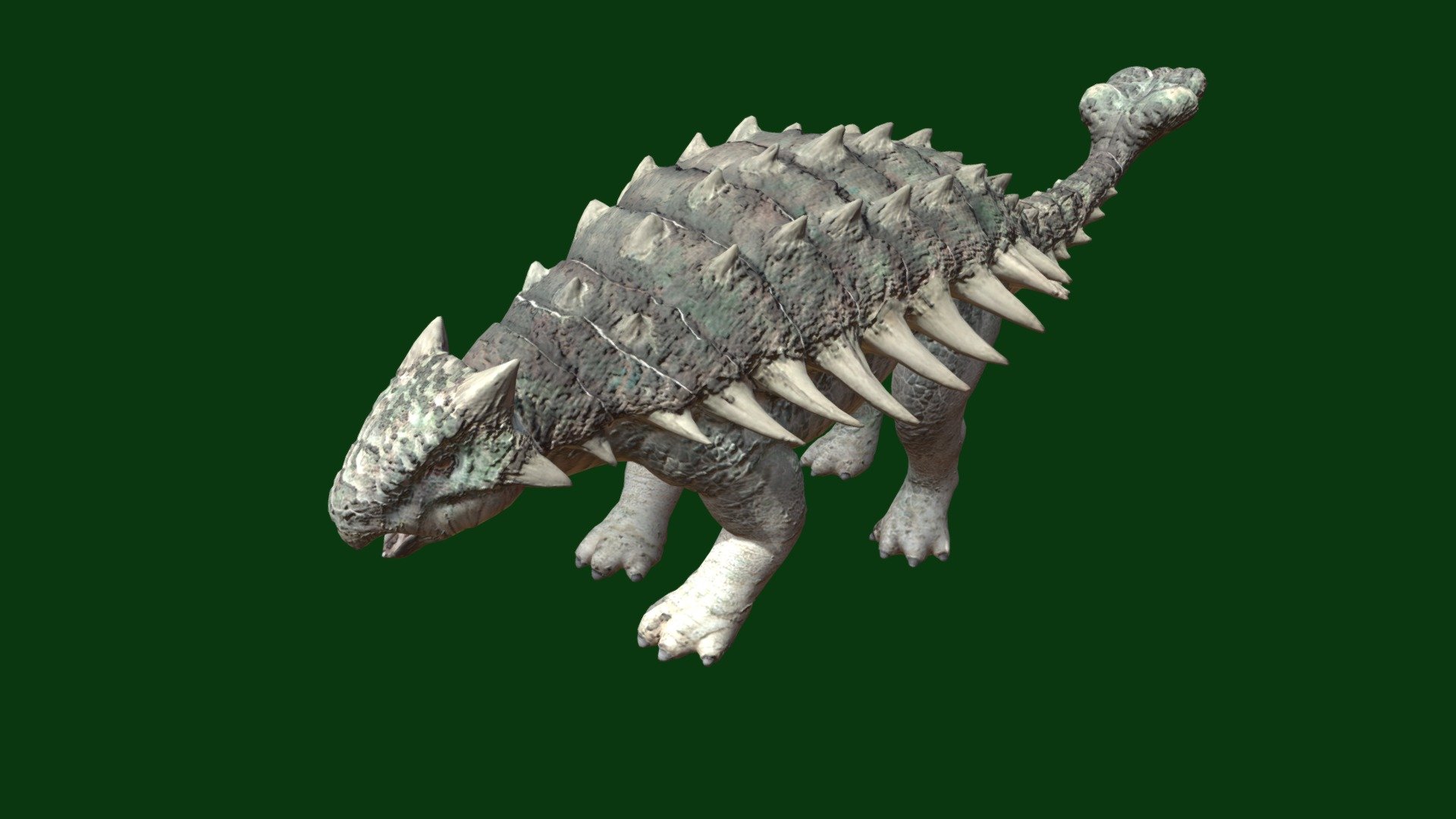 Ankylosaurus Updated - Download Free 3D model by kenchoo [9ba4629 ...