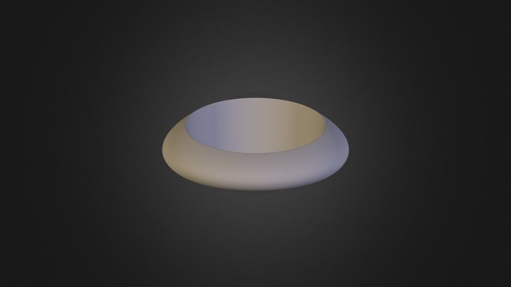 קוסקס מורן טבעת פשוטה 3D Model