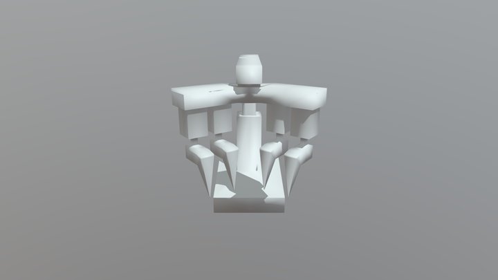 Surgery Robot 3D Model
