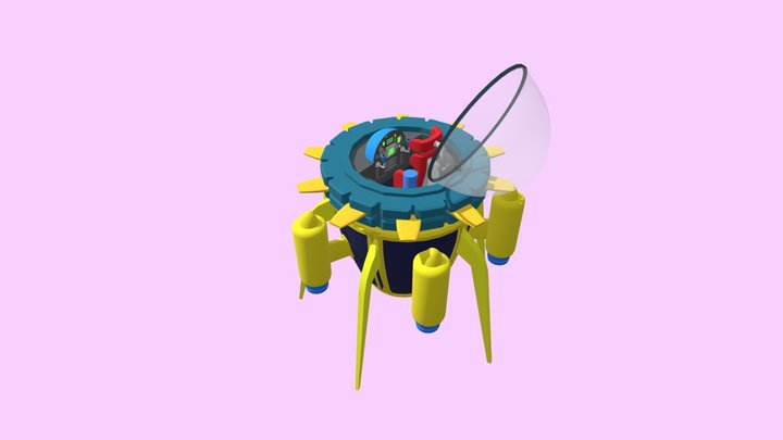 Time Machine 3D Model