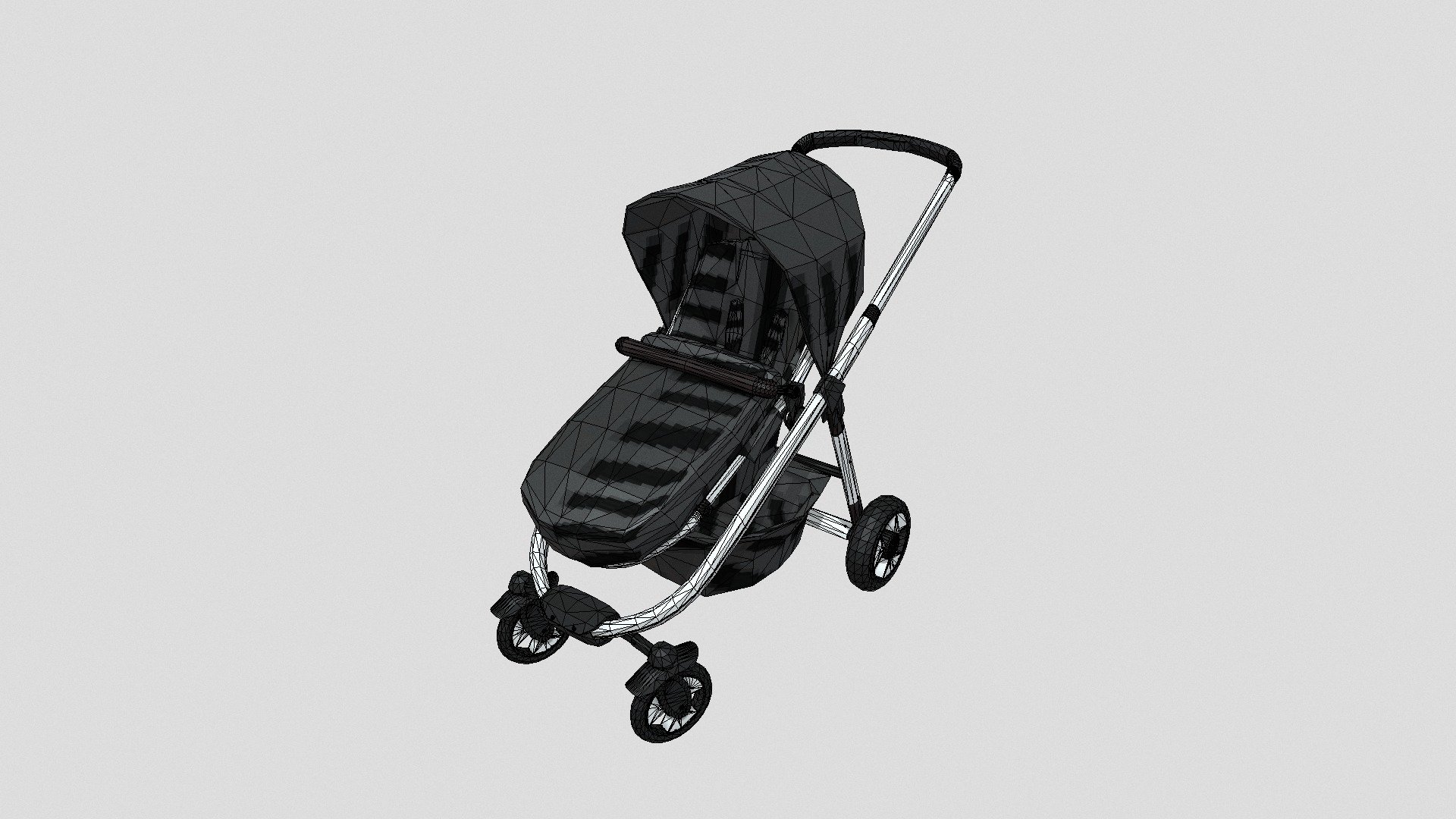 Stroller - Download Free 3D model by Dawn (@dawnio) [9ba5169] - Sketchfab