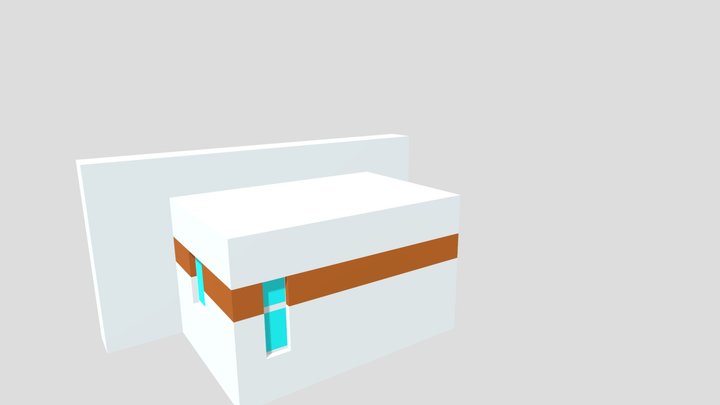 Cladding Model Garage Nook 3D Model
