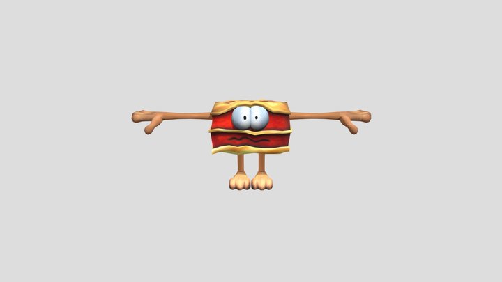 Space Lasagna 3D Model