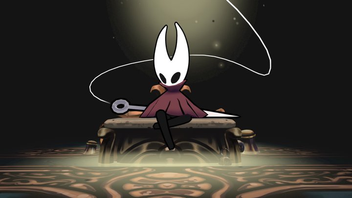 silksong fanart 3D Model