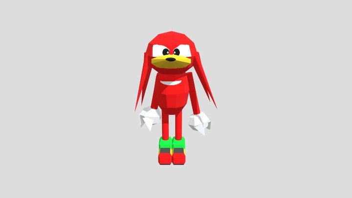 Knuckles 95 3D Model