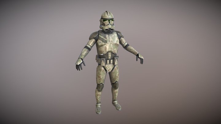 Phase 2 Ranger platoon 3D Model