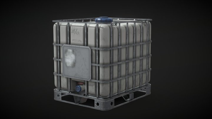 IBC / Intermediate Bulk Container 3D Model