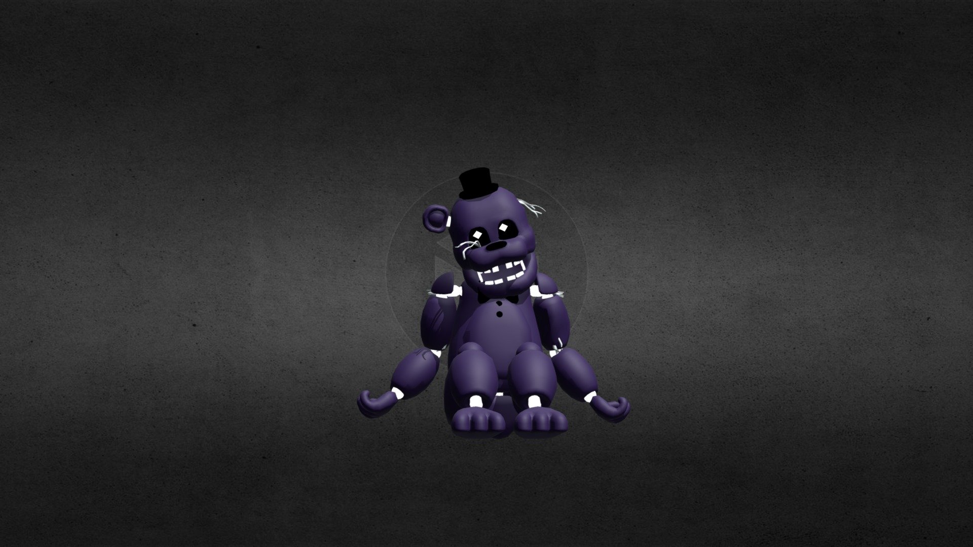 Fnaf-2-shadow Freddy - 3D model by Joebot The Robot