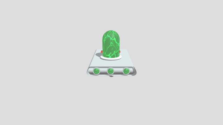 ПУШКА РИКА 3D Model