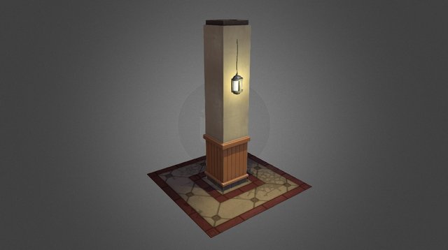 Pillar - Clean Version 3D Model