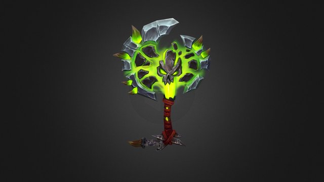 demon axe 3D Model