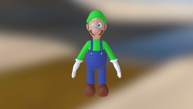 Normalsmap, Texturas E Lowpoly Felipe 3D Model