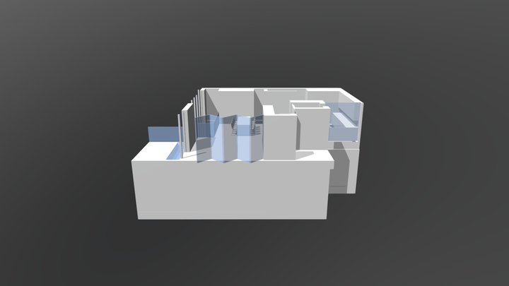 Ground Floor- Option 2 Without Soffit 3D Model