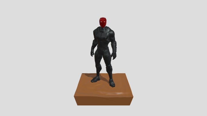 Red Hood 3D Model
