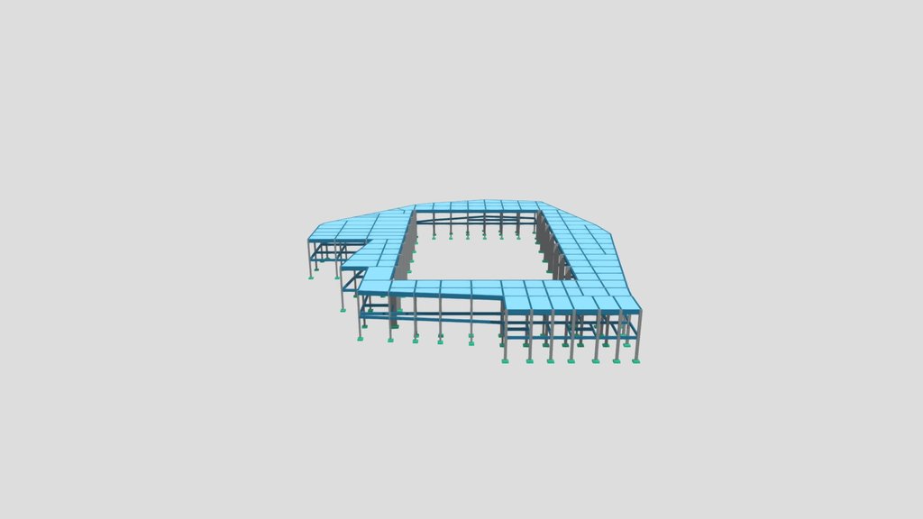 3d - Arquibancada
